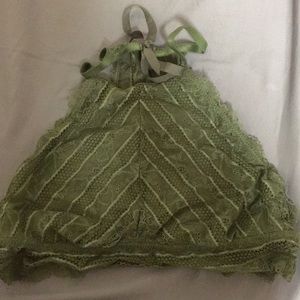 Aerie lace halter bralette
